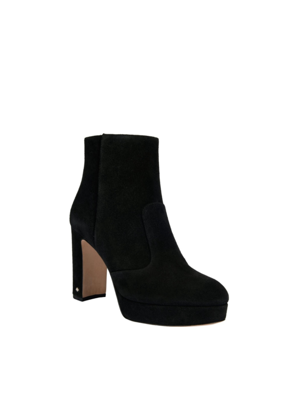 Kate Spade NY Barrett Suede Heel Boots Black 10 - Picture 1 of 16